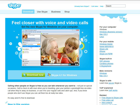 Skype for windows download free. full version